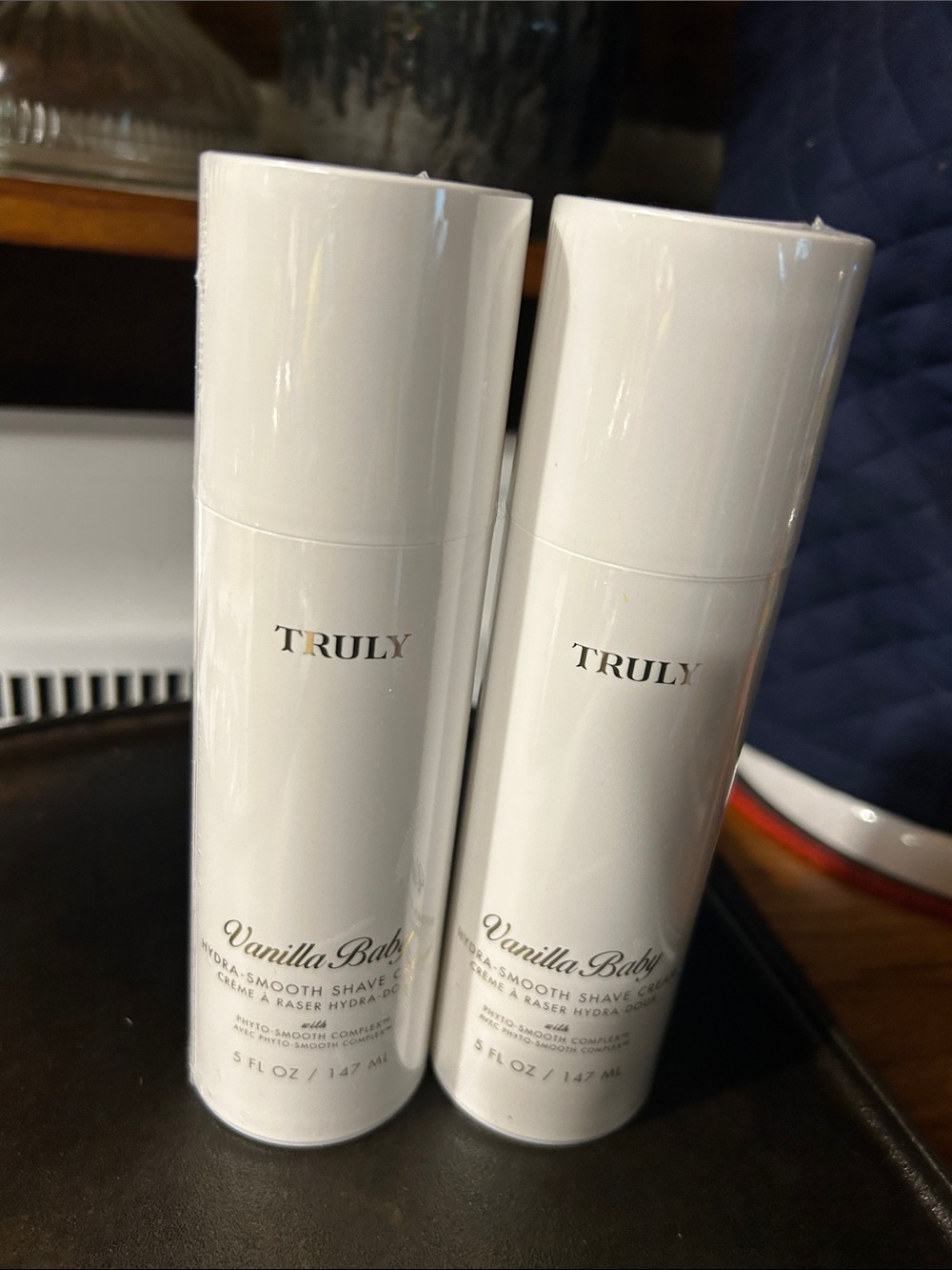 TRULY White Vanilla Baby Shave Cream Duo